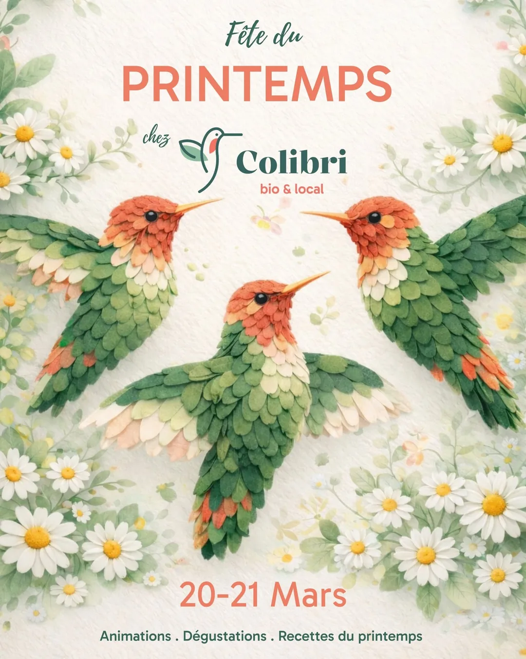 La fête du printemps chez Colibri